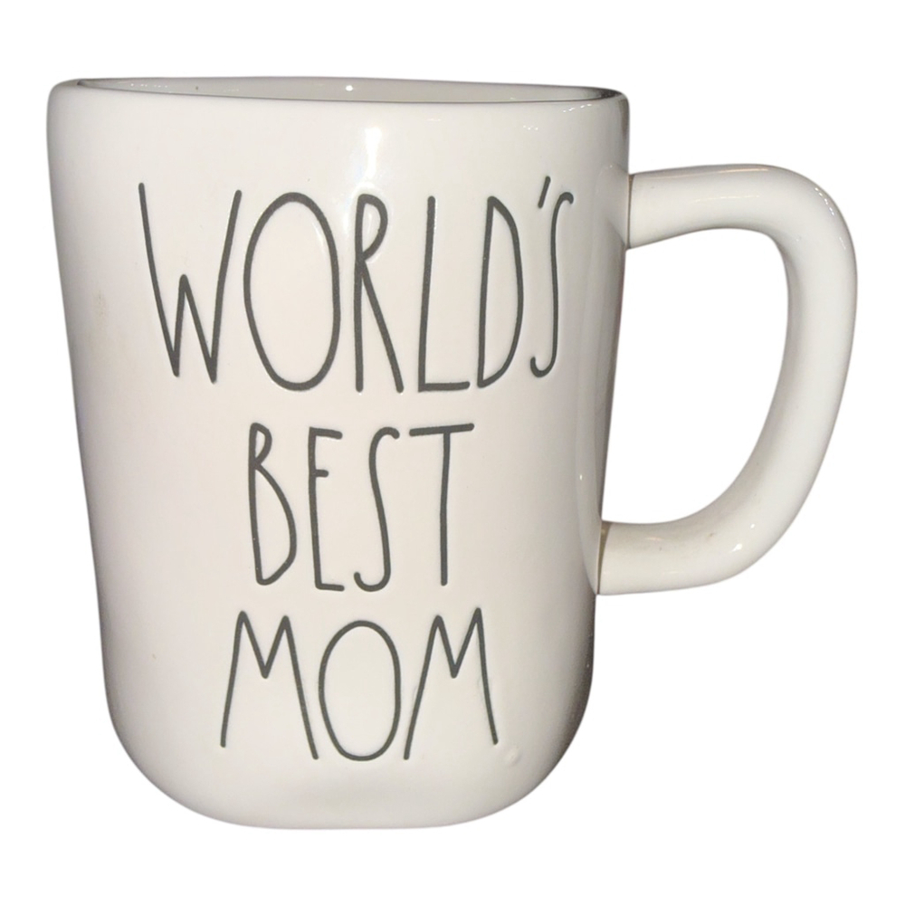 Rae Dunn World's Best Mom 16 oz ceramic mug